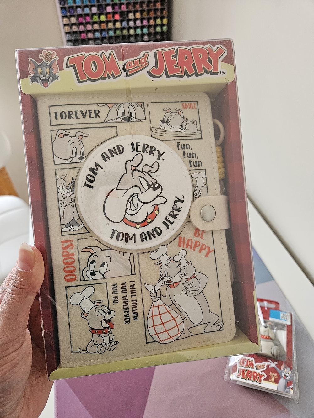 NWT Tom and Jerry Novelty Journal Notebook Gift Set Sealed Box